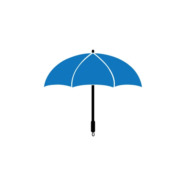 Parapluie Icône Vectoriel Illustration Symbole Conception — Image vectorielle
