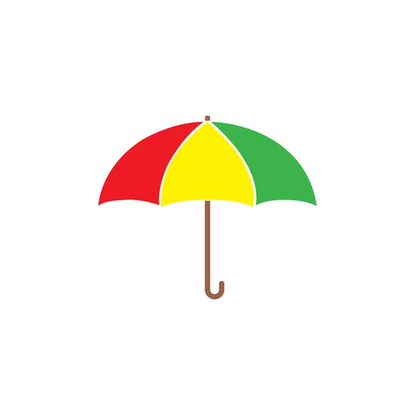 Paraguas Icono Vector Ilustración Símbolo Diseño — Vector de stock