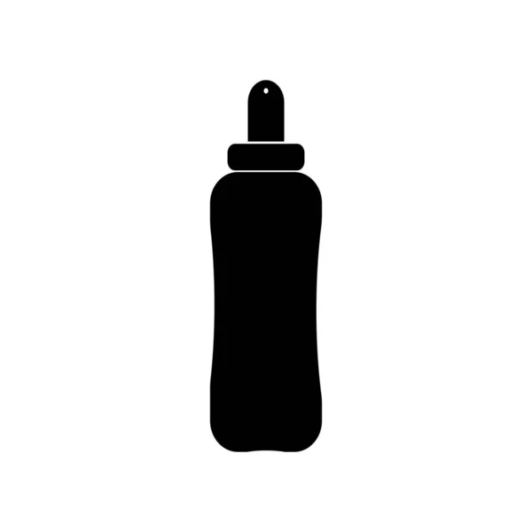 Icona Bottiglia Spray Design Semplice Illustrazione Vettoriale — Vettoriale Stock