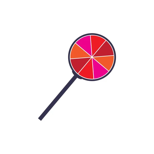 Süßigkeiten Symbol Vektor Illustration Einfaches Design — Stockvektor