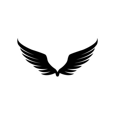 wing icon vector illustrtation symbol design