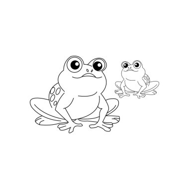 frog icon vector illustration symbol design
