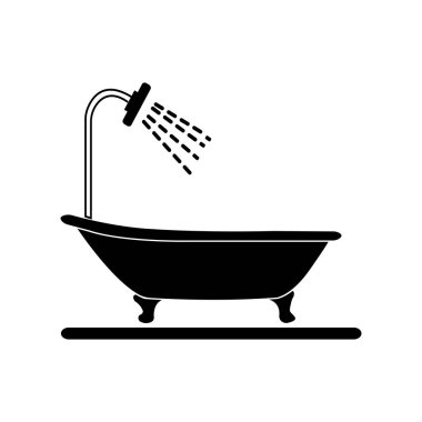 bathroom icon vector illustration simple design