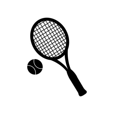 zemin tenis ikonu vektör illüstrasyon sembolü tasarımı