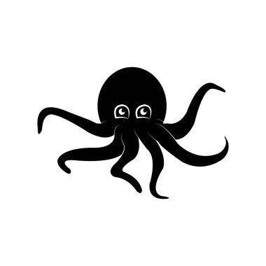 octopus icon vector illustration symbol design