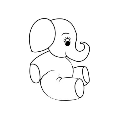 doll icon vector illustration simple design