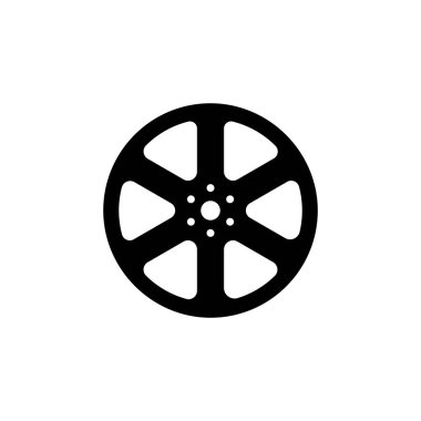 car rim icon vector illustration logo design