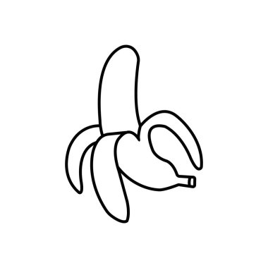 banana icon vector illustration logo design