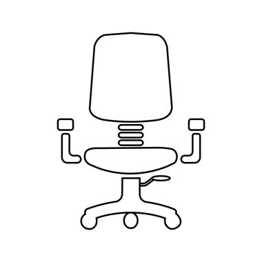 chair icon vector illustration symbol design