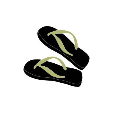 sandals icon vector illustration symbol design
