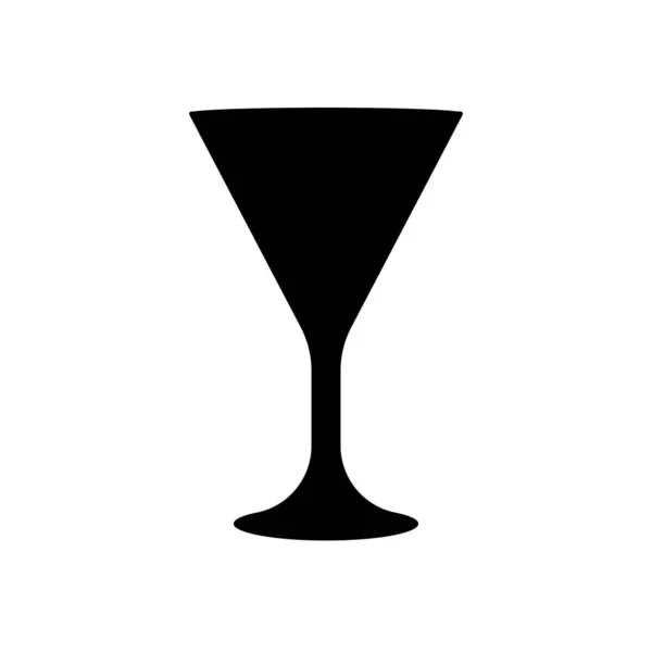 Glass Icon Vector Illustration Symbol Design — Stockvektor
