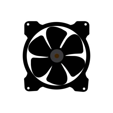 fan simgesi vektör illüstrasyon tasarımı