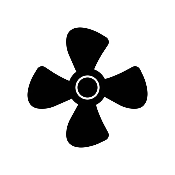 Ikona Śmigło Ilustracja Symbol Projekt — Wektor stockowy