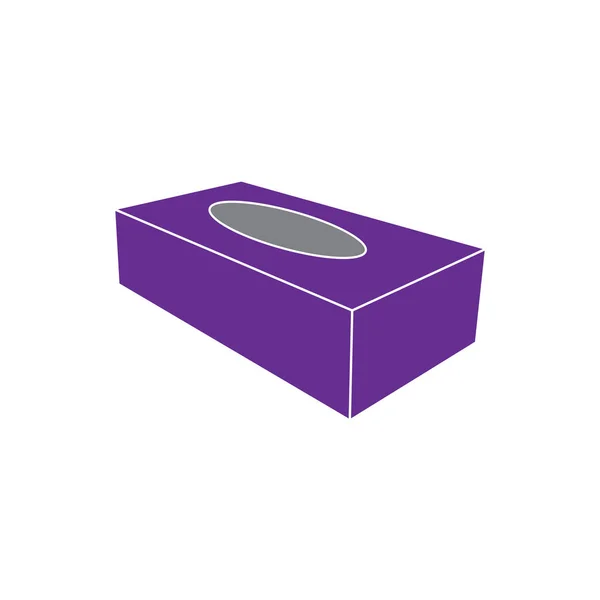 Boîte Tissu Icône Vectoriel Illustration Symbole Conception — Image vectorielle