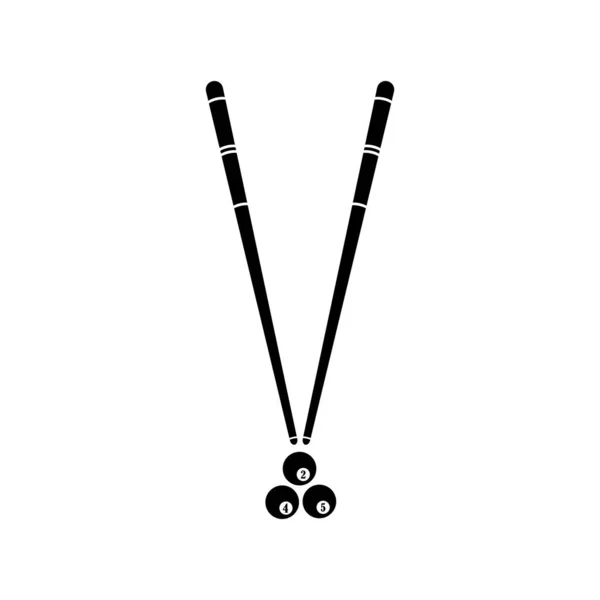 Іконка Палиці Краватки Краватки Векторний Дизайн Шаблону Ілюстрації — стоковий вектор