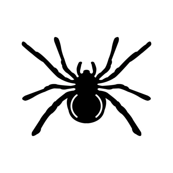 Návrh Vektorového Symbolu Ikony Pavouka — Stockový vektor