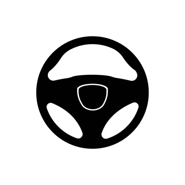 Εικόνα Διανύσματος Εικονιδίου Τιμονιού Σύμβολο Τιμονιού Αυτοκινήτου — Διανυσματικό Αρχείο