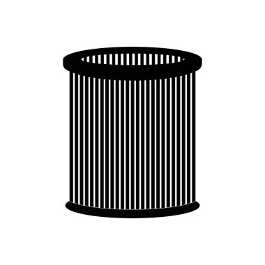 Hava filtresi vektör resimleme sembolü tasarımı