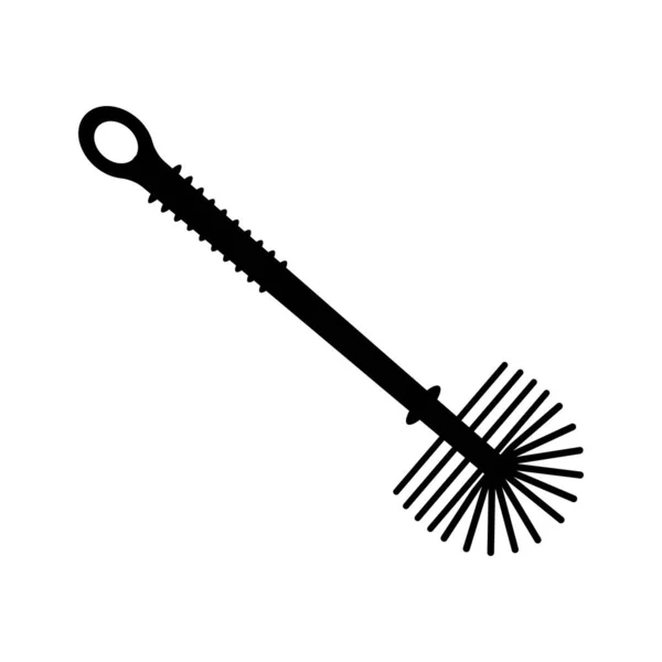 Toilet Brush Icon Vector Illustration Symbol Design — Stockvector