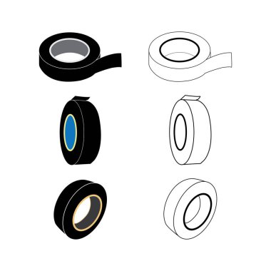 duct tape icon vector illustration symbol design