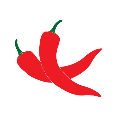 chili icon vector illustration symbol design