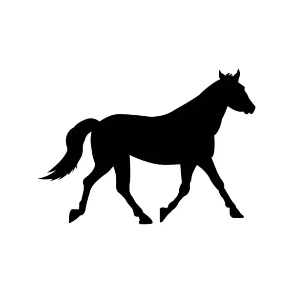 Cavalo Ícone Vetor Ilustração Símbolo Design — Vetor de Stock