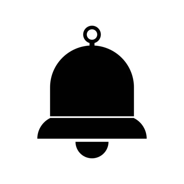 Icono Campana Vector Ilustración Símbolo Diseño — Vector de stock