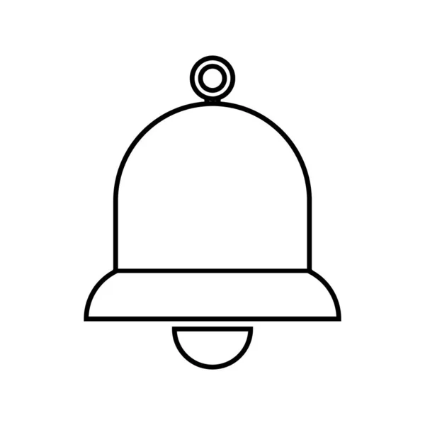 Bell Icon Vector Illustration Symbol Design — Stock Vector