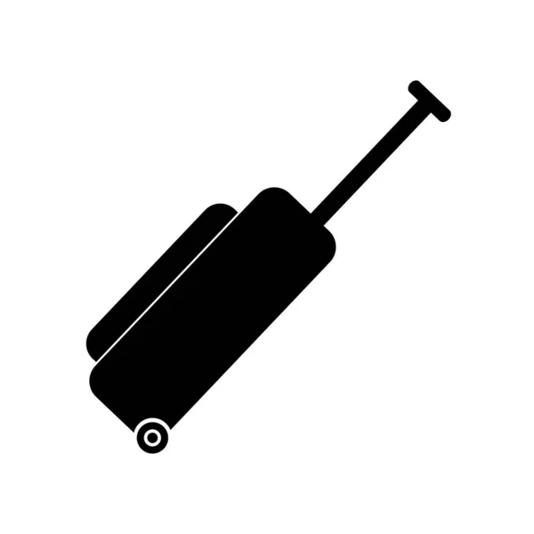 スーツケースアイコンベクトルイラストシンボルデザイン — ストックベクタ