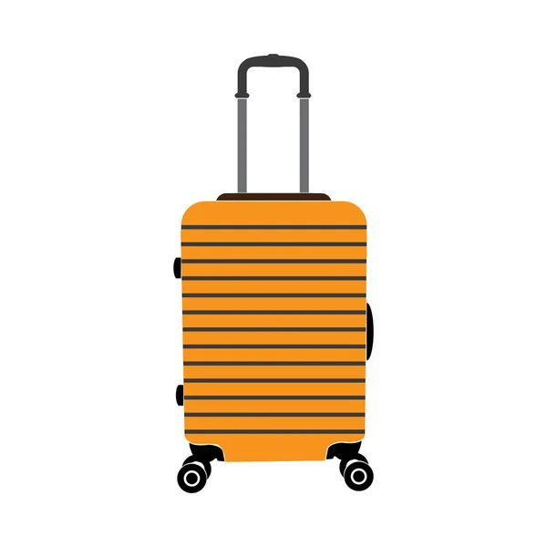 スーツケースアイコンベクトルイラストシンボルデザイン — ストックベクタ