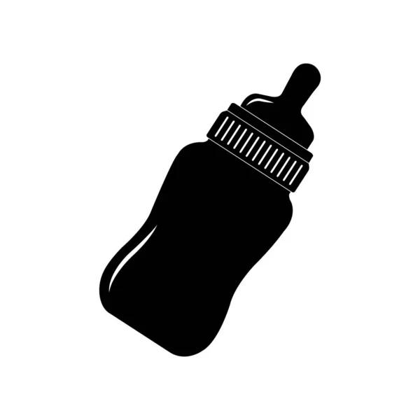 Butelka Mleka Wektor Ilustracji Symbol Projektu — Wektor stockowy