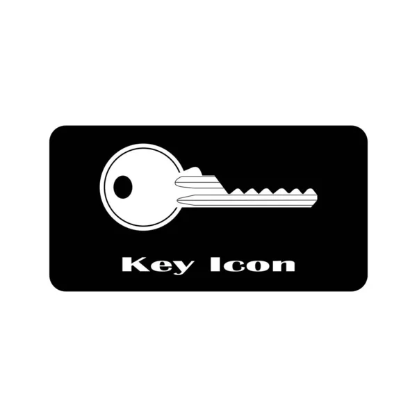 Key Icon Vector Illustration Symbol Design — Vettoriale Stock