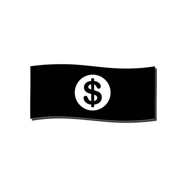 Dolar Icon Vector Illustration Symbol Design — Vetor de Stock