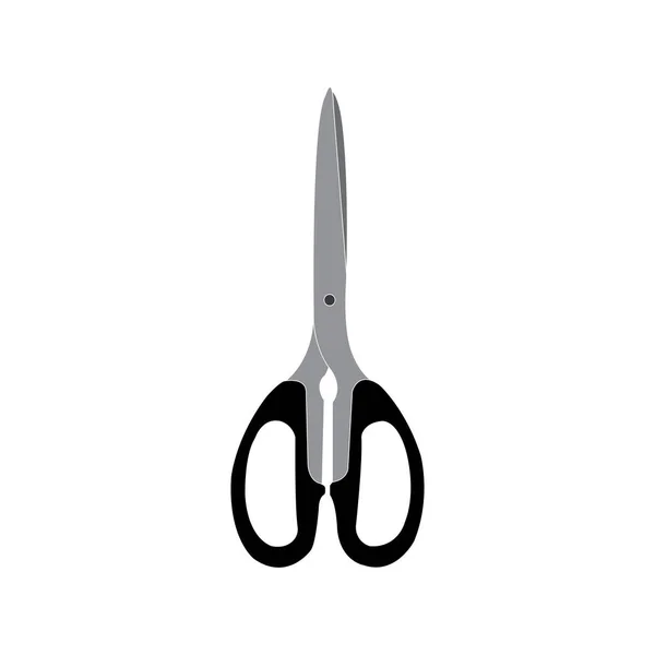 Ножиці Значок Векторні Ілюстрації Простий Дизайн — стоковий вектор