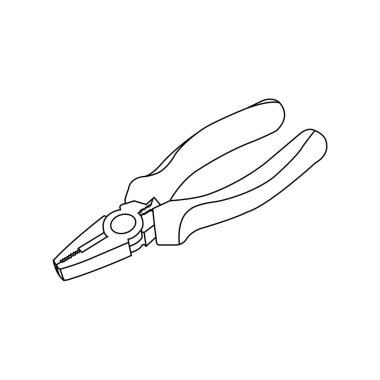 Kerpeten simgesi vektör illüstrasyon sembolü tasarımı