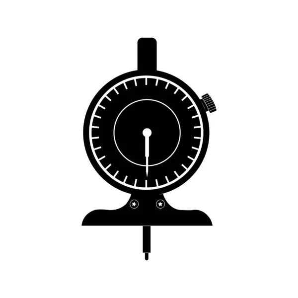 Вектор Значка Индикатора Циферблата — стоковый вектор