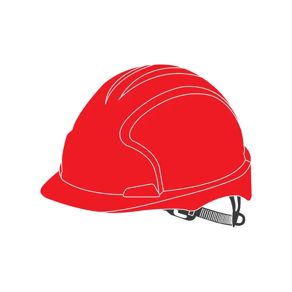 Project Helmet Icon Vector Illustration Simple Design — Stock Vector
