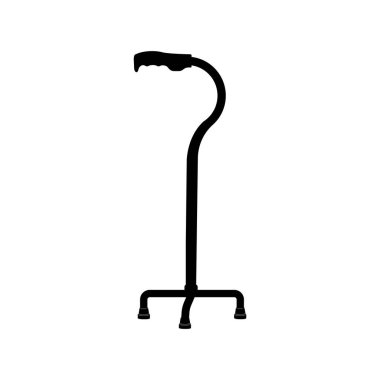 Koltuk değnekleri vektör resimleme sembolü tasarımı