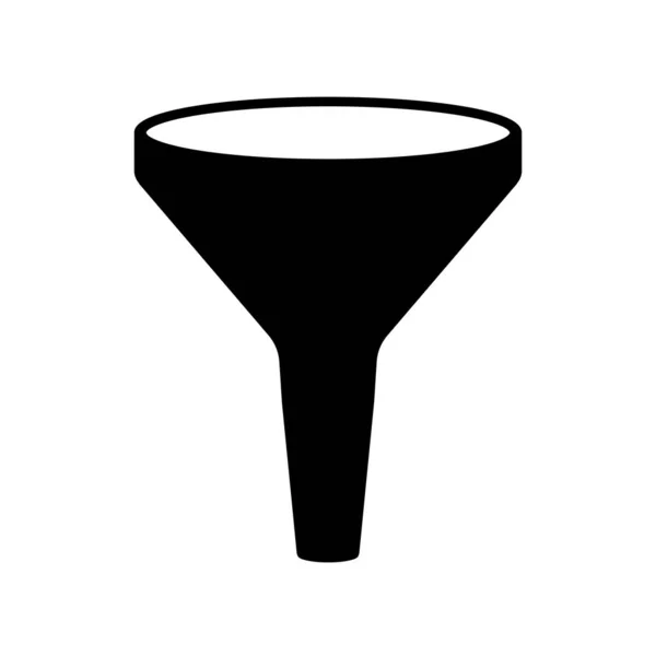 Funnel Icon Vector Illustration Design Template — Stock Vector