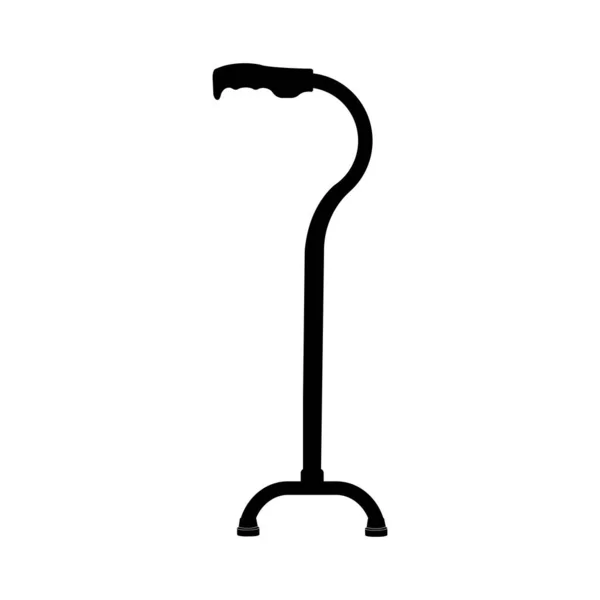 Krücken Vektor Symbol Illustration Symbol Design — Stockvektor