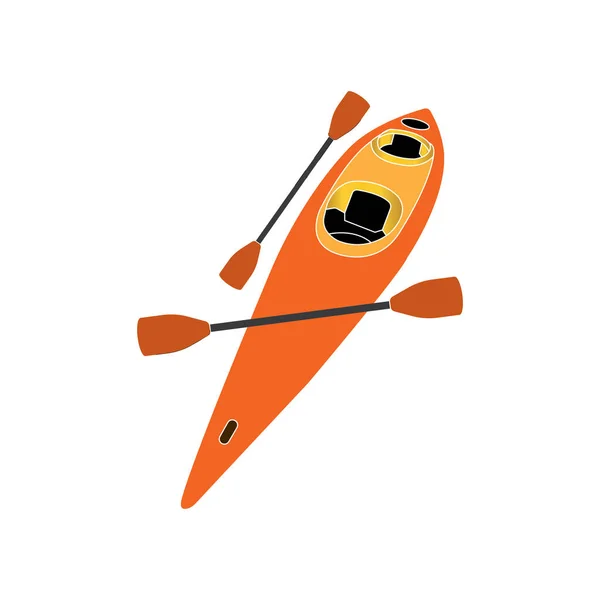 皮划艇矢量图标符号设计 — 图库矢量图片