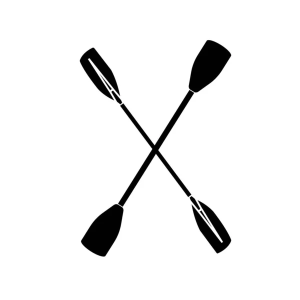 Kayaking Vector Icon Illustration Symbol Design — Stock Vector