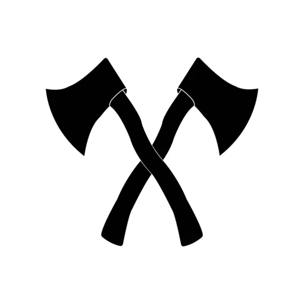Axt Symbol Vektor Illustration Symbol Design — Stockvektor