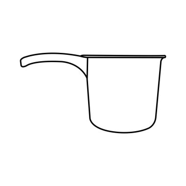 dipper simgesi vektör çizim sembolü tasarımı