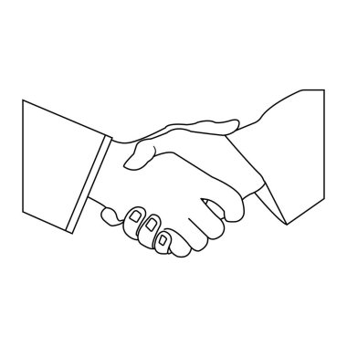 dostluk simgesi vektör illüstrasyon tasarımı