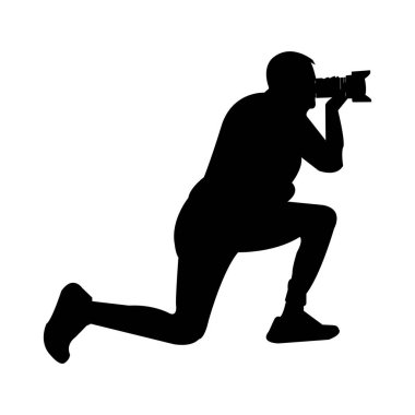 fotoğrafçı simgesi vektör illüstrasyon tasarımı