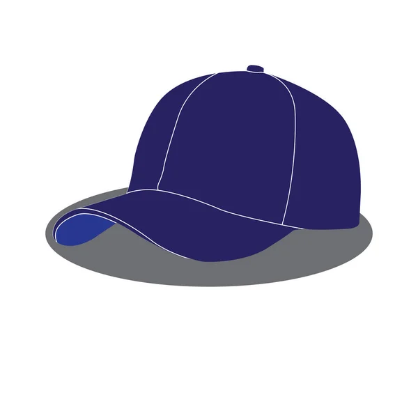 Icono Sombrero Vector Ilustración Logo Diseño — Vector de stock