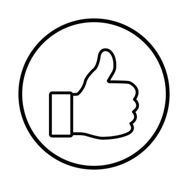 İşaret logosu gibi. vektör illüstrasyonu basit tasarım.