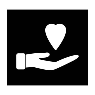 Simge vektör illüstrasyon tasarımı bağışla