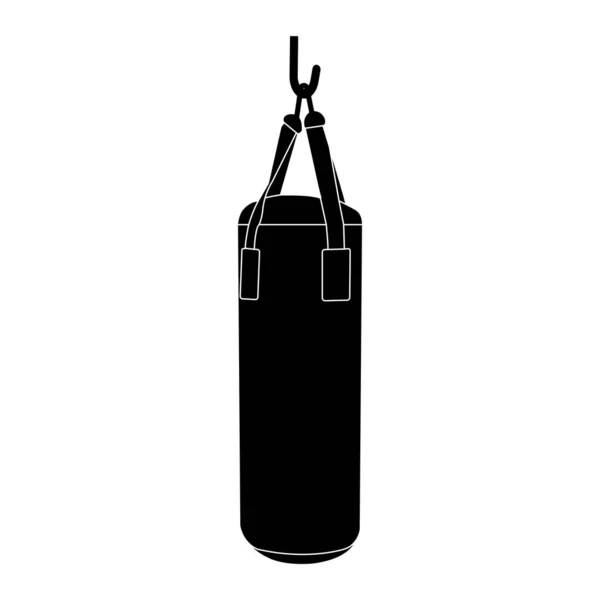 Návrhy Symbolů Vektorových Ilustrací Boxovacích Vaků — Stockový vektor
